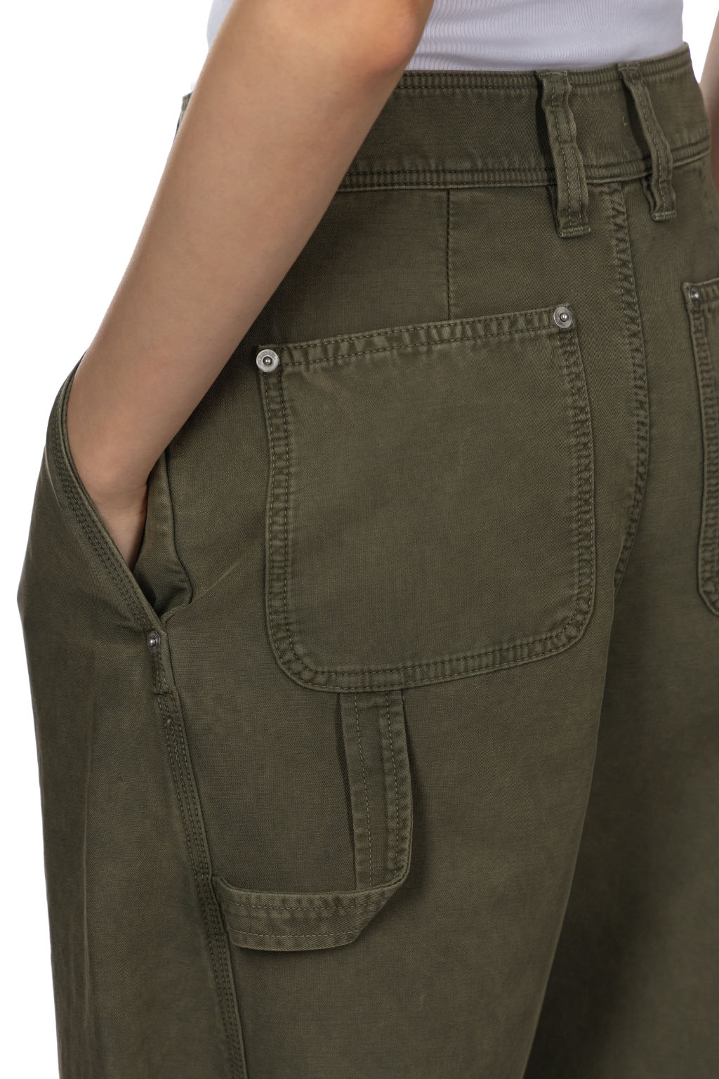 JW Anderson - Twisted Seam Trousers - Olive